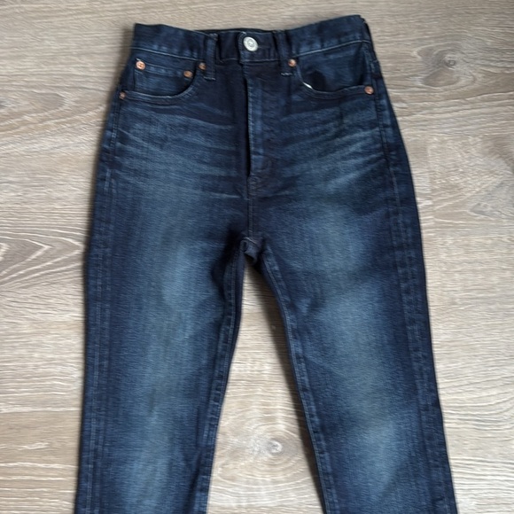 MOUSSY VINTAGE Crawford Rebirth Skinny in Dark Blue 25 - Picture 4 of 13